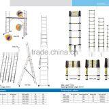 Extension Agility Super Folding Telescopic Aluminium Wide Adjustable Step Ladder thumbnail-1