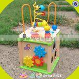 2017 Wholesale Baby Wooden Play Cube Newest Kids Wooden Play Cube Fashion Children Wooden Play Cube W11B123 thumbnail-4