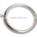 Steel Low Noise Curtain Rod Ring Fixed Eyelet Chrome Plated ID35mm/OD42mm thumbnail-3