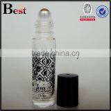 10ml Glass Roll on Bottle Mold Silk Screen Printing Perfume Bottle Glass With Stainless Steel Roller Ball China Supplier thumbnail-2