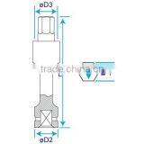 Long Impact Universal Bit Socket for Internal Hexagonal Screws thumbnail-3