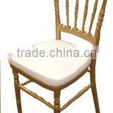 White Wooden Napoleon Chair for Wedding Party Rental thumbnail-1
