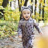 Readymade Garments Wholesale Market Boys and Girls Dot Print Jumpsuits thumbnail-3