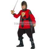 Deluxe King Medieval Knight Prince Carnival Costume Child For Boys thumbnail-2