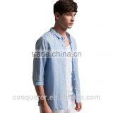 Men's White Linen Shirt HOT! MSRL0042 thumbnail-4