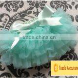 Wholesale Fashion Boutique Chiffon Baby Clothes Tutu Baby Bloomer Multi-layer Ruffle Baby Party Bloomer thumbnail-1
