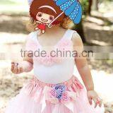 Pettiskirts Tutu Tulle Ballet Skirt for Girls Chiffon Ruffle Fluffy Pettiskirt Children Ballet Skirts thumbnail-4
