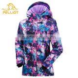 OEM ODM Service Professional Waterptoof Windproof Ski Jacket Winter Woman thumbnail-1