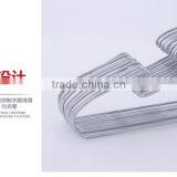 FOB Price Stock Wholesale Laundry Galvanized Coated Metal Wire Clothes Hangers thumbnail-2