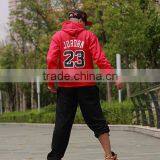 Kangaroo Pocket Athlete Warm Pullover Sports Fleece Jacket Men thumbnail-2