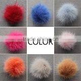 Myfur Top Quality Luxury Ball Animal Fur Pompom Shoe Accessory Shoes thumbnail-6
