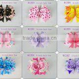 Various Boutique Hair Bow Girls Children Alligator Clip Ribbon Headbands Big Style 11.5CM Kids Bowknot Hairpin Hair Tire thumbnail-1
