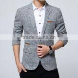 Custom Good Quality Hot Sale Single 1 Button Pockets With FLap Man Blazer Wholesale thumbnail-2