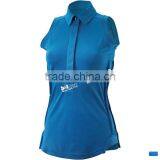 Blue Polo 100% Cotton Ladies T-shirt thumbnail-1