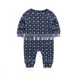 Wholesale Long Sleeve 100% Cotton Baby Romper Jumpsuit thumbnail-5