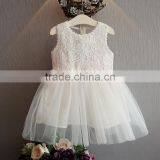 Modern Summer Lace Flower Baby Girl Birthday Vest Dress thumbnail-4