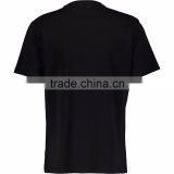 Small Quantity Order Accept Black Pure Cotton Crew Neck Plain T-Shirt Men thumbnail-2