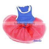 Blue White Red World Cup Football France Netherlands Russia Dogs Clothes Party Dress thumbnail-1