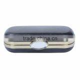 Iron Based Alloy Kiss Clasp Purse Frame Rectangle Clear Rhinestone Gold Plated Oval Faceted 16.3cm(6 3/8") x 10.8cm(4 2/8"), 1 P thumbnail-1