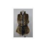Faux Fur Vest, Fake Fur Vest, Artificial Fur Vest AR-5777 thumbnail-1