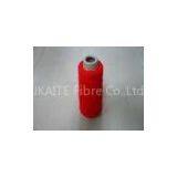 Red Auto Cone Recycled High Tenacity 100% Regenerated Grade Polyester Yarn