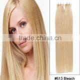 China Most Popular Wholesale Tape Hair Extension , Remy Hair thumbnail-1