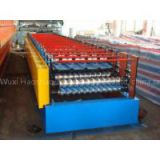 0.3 - 0.8mm thickness double layer roof roll forming machine
