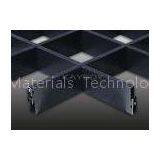 600 x 600 Lattice Ceiling , Aluminum Grille Ceiling For Indoor Decoration Installed With Frame thumbnail-1