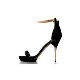 Lotoyo Suede Ankle Strap Platform Sandals thumbnail-3