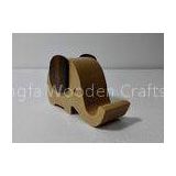 Decorative Artistic Wood Crafts Varnished ElephantPhoneHolder 131 x 57 x 83mm