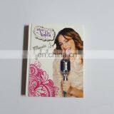 Custom Fancy Note Book Diary Notebook / Journal Voice Recordable Book