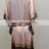 Ladies's Fashion Silk Flower Printed Slim Casual Wear Dresses thumbnail-3