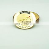 personalized business metal badge with logo customized