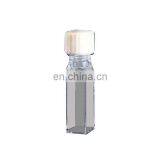 Q-744 Optical Quartz Glass Cuvettes With 2 Transparent Faces and Screw Cap
