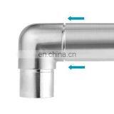 Cheap Price 90 Degree Stainless Steel Hanrail Round Tube Elbow Balustrade Pipe Connector thumbnail-5