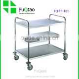 Hotel Restaurant Product stainless steel catering trolley , Hotel room service trolley