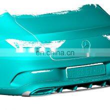 Modify Luxury W117 CLA Class Carbon Fiber Rear Diffuser Valance for Mercedes Benz C118 CLA250 AMG 4-Door 2020-2021 thumbnail-2