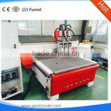 Yaskawa Servo Motor With Multiple Spindles YISHUN Cnc Multi-heads Router Cnc With Double Spindles Double Heads Cnc Wood Cutting thumbnail-4