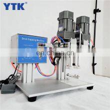 Small Desktop Semi-automatic Electric Twist Off Plastic Glass Jar Duckbill Spray Bottle Capping Machine For Disinfectant Bottle thumbnail-4
