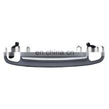 S6 Diffuser With Tailpipe for Audi A6 Non-sline Version 2012 2013 2014 2015 thumbnail-1