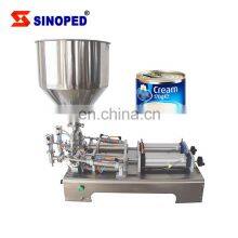 Semi Auto Glass Bottle Beer Filling Machine Piston Gel Vegetable Oil Liquid Filler Manufacturer thumbnail-2