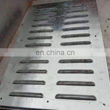 Blue Spray Venetian Blinds Punching Plate Bending Heat Dissipation Cover Plate Metal Perforated Louver Mesh Color Optional thumbnail-4