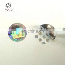 Small Size Custom Hologram Round Sticker, Dots Tamper Evident Hologram Sticker thumbnail-2