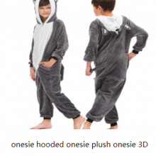 onesie hooded onesie plush onesie 3D onesie