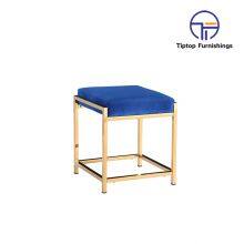 Factory Wholesale Solid Color Collapsible Pu Leather Folding Storage Stool Ottoman thumbnail-4