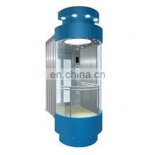 800kg~1000kg 1.0m/s~1.75m/s Full View and Outdoor Glass Panoramic Elevator thumbnail-4