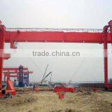 Workshop Lifting Machine Double Hook Rail Mounted Gantry Crane With Competitive Price thumbnail-3