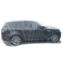 Wholesale Waterproof Manufacturer Plastic Disposable Universal Soft Clear Different Size Car Cover thumbnail-4