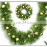 Plastic Christmas Ball Garland,Plastic Christmas Balls With Opening,Custom Clear Plastic Christmas Pvc Garland thumbnail-5