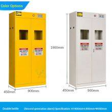 Armoire de stockage de bouteilles de gaz ventilée sur mesure avec alarme automatique pour les usines industrielles | Conception anti-explosion thumbnail-2